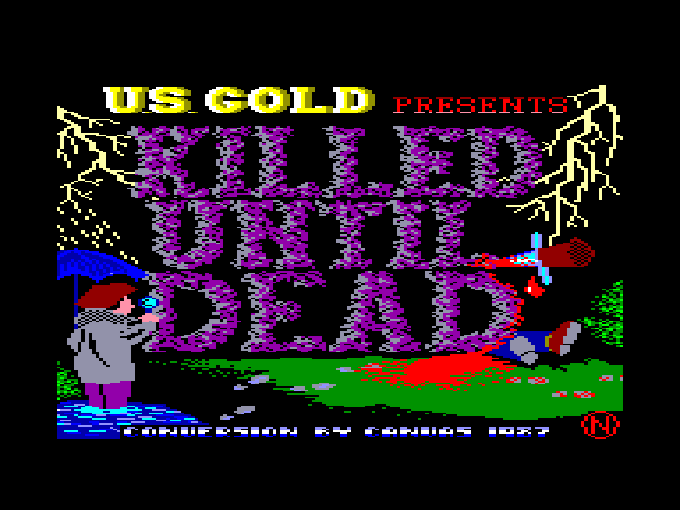 screenshot of the Amstrad CPC game Killed Until Dead by GameBase CPC