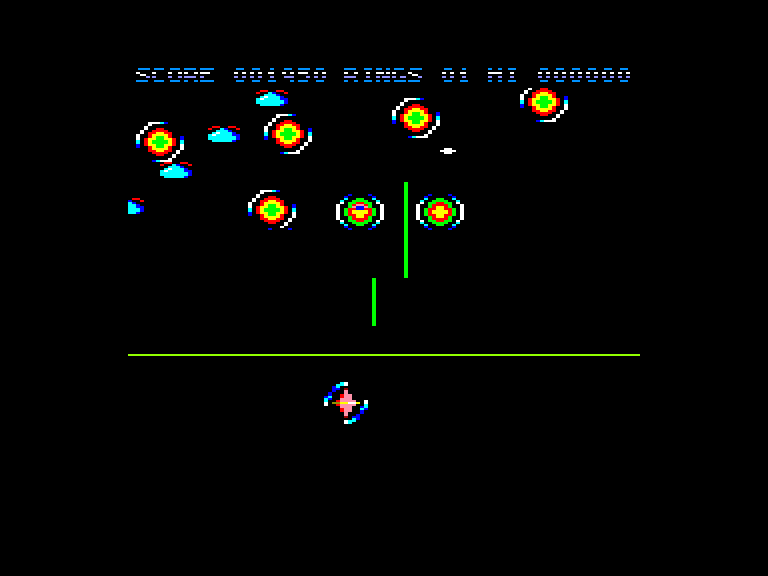 screenshot of the Amstrad CPC game Killer ring by GameBase CPC