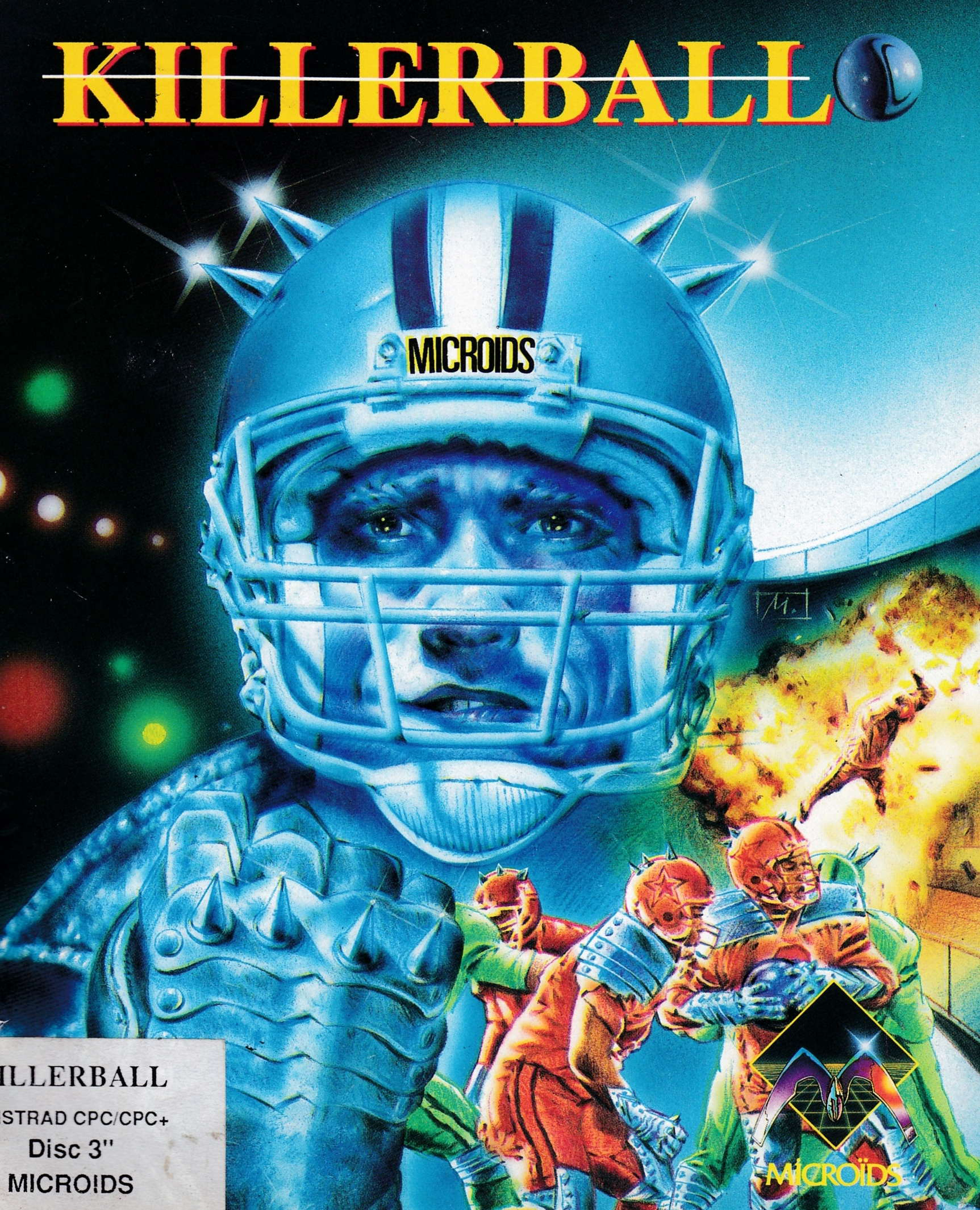 cover of the Amstrad CPC game Killerball  by GameBase CPC