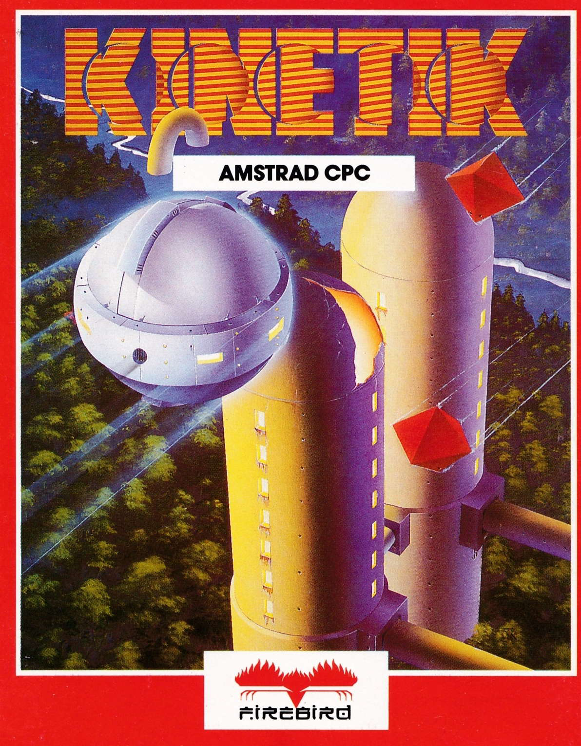 screenshot of the Amstrad CPC game Kinetik by GameBase CPC