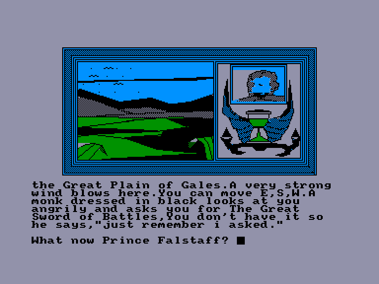 screenshot of the Amstrad CPC game Kingdom of Speldome by GameBase CPC