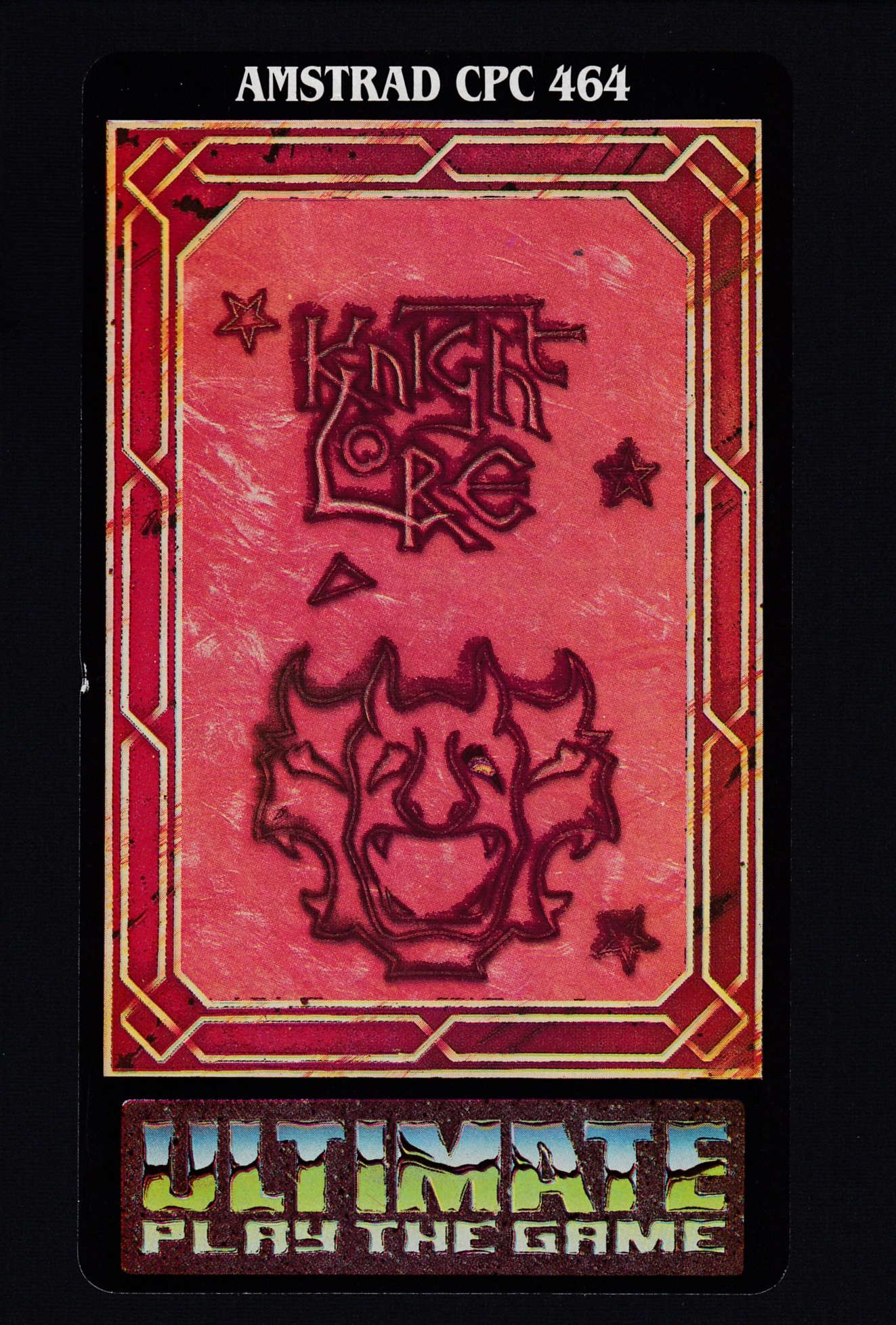 screenshot of the Amstrad CPC game Knight Lore by GameBase CPC