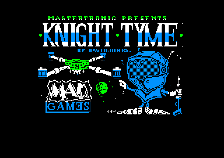 screenshot of the Amstrad CPC game Knight Tyme by GameBase CPC