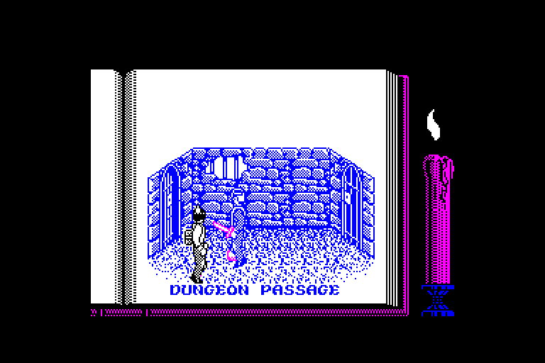 screenshot of the Amstrad CPC game Knightmare by GameBase CPC