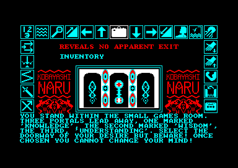 screenshot of the Amstrad CPC game Kobyashi Naru by GameBase CPC