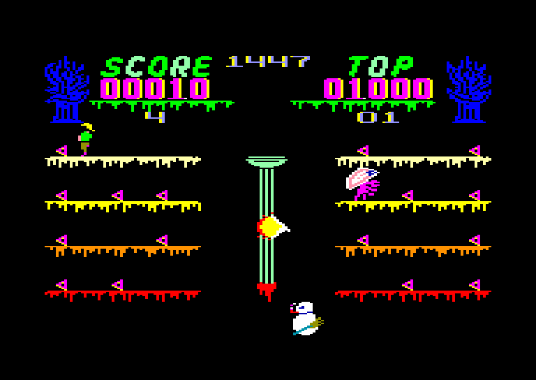 screenshot of the Amstrad CPC game Kristal by GameBase CPC