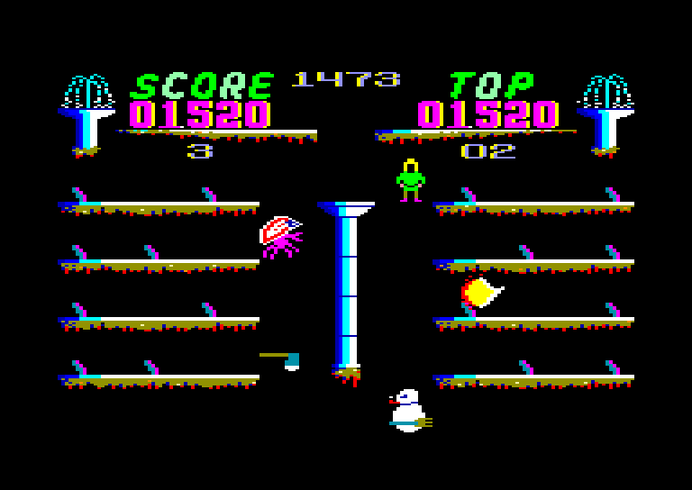 screenshot of the Amstrad CPC game Kristal by GameBase CPC