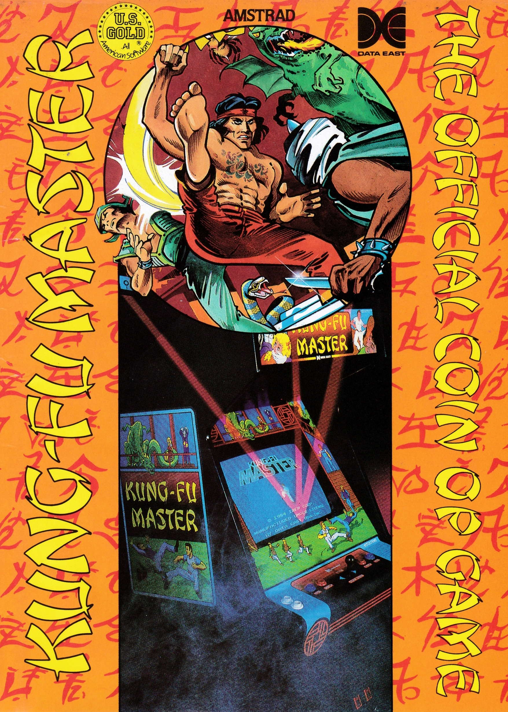 cover of the Amstrad CPC game Kung-Fu Master  by GameBase CPC