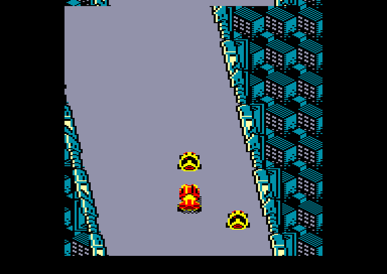 screenshot of the Amstrad CPC game L.E.D. Storm by GameBase CPC