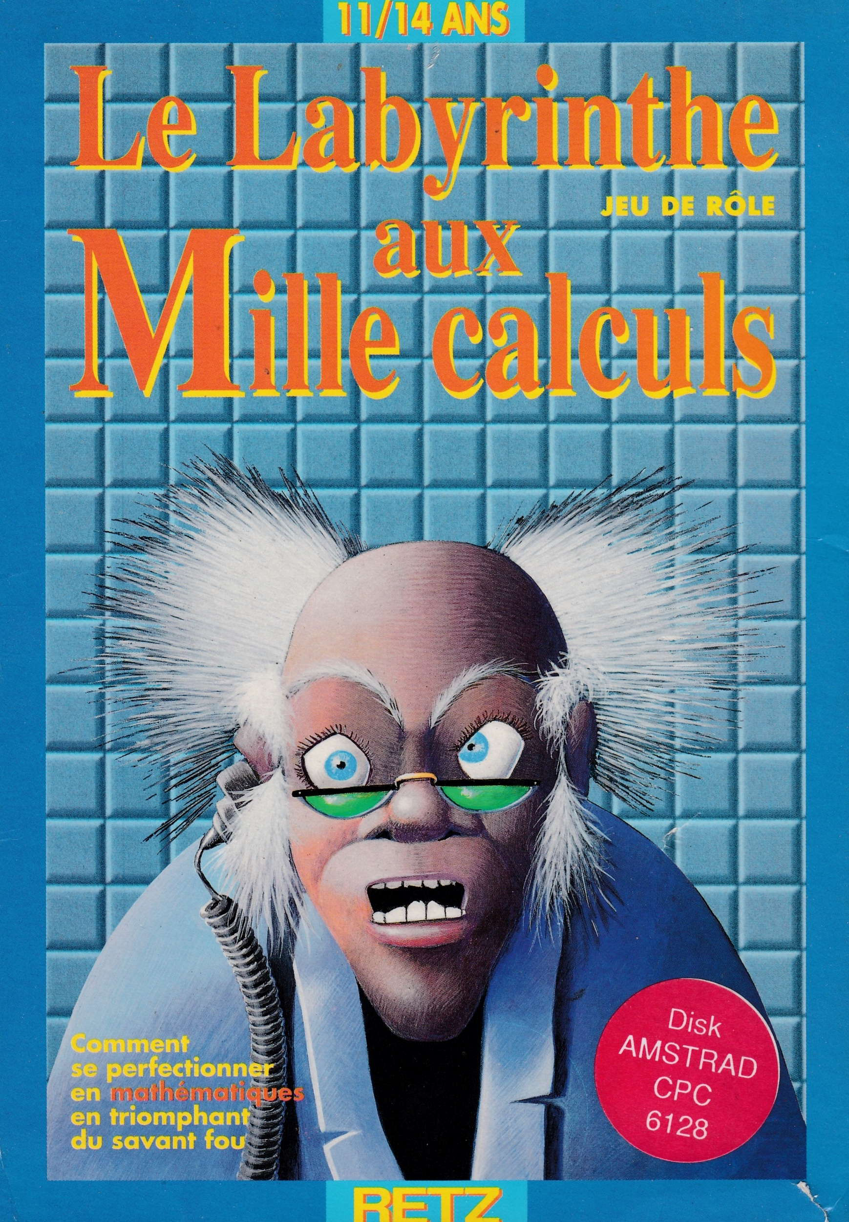 screenshot of the Amstrad CPC game Labyrinthe aux Mille Calculs (le) by GameBase CPC