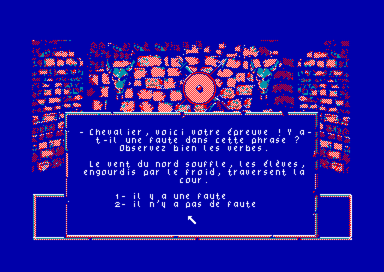 screenshot of the Amstrad CPC game Labyrinthe d'Orthophus (le) by GameBase CPC