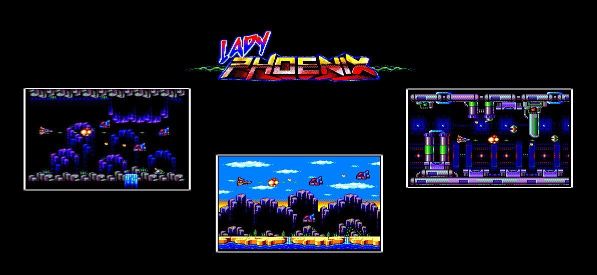 Lady Phoenix, an Amstrad CPC game by 4mhz