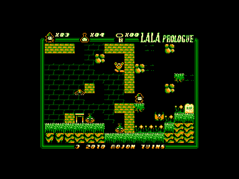 screenshot of the Amstrad CPC game Lala Prologue by GameBase CPC