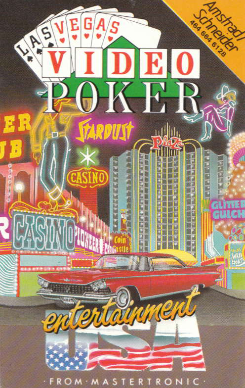 cover of the Amstrad CPC game Las Vegas Video Poker  by GameBase CPC