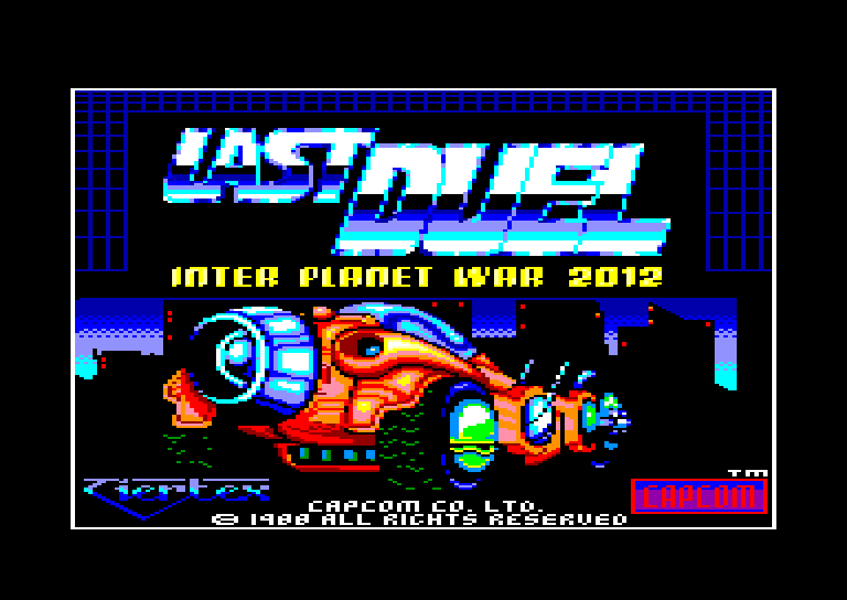 screenshot of the Amstrad CPC game Last duel by GameBase CPC