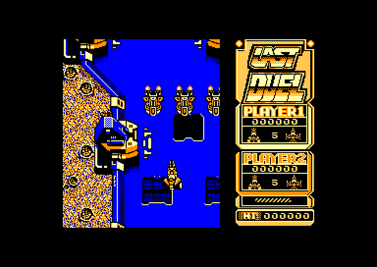 screenshot of the Amstrad CPC game Last duel by GameBase CPC