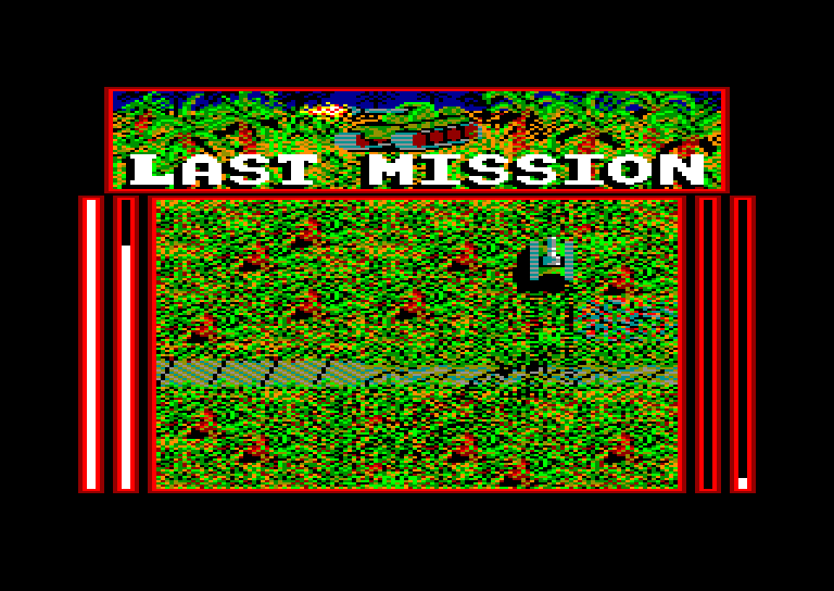 screenshot of the Amstrad CPC game Last mission (the) by GameBase CPC