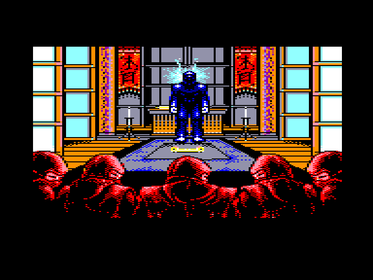 screenshot of the Amstrad CPC game Last ninja 2 remix by GameBase CPC