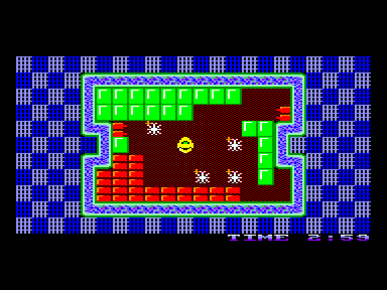 screenshot of the Amstrad CPC game Last of the Smileys by GameBase CPC