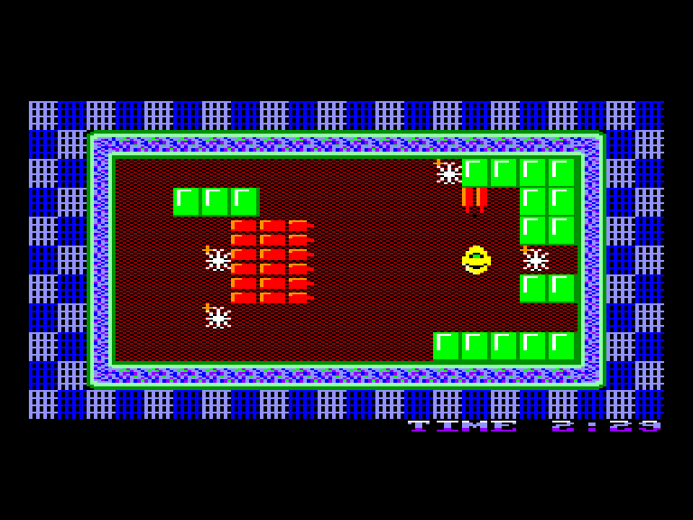 screenshot of the Amstrad CPC game Last of the Smileys by GameBase CPC