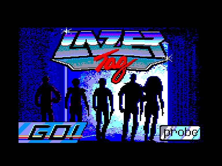 screenshot of the Amstrad CPC game Lazer tag by GameBase CPC