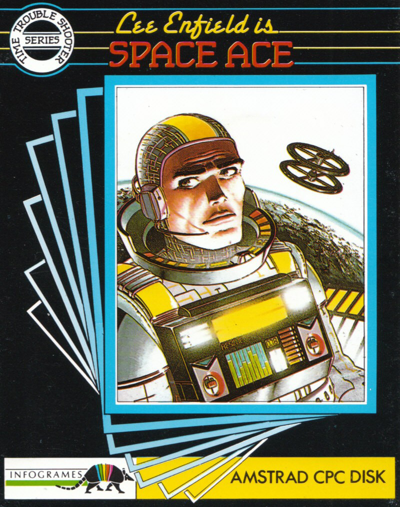 screenshot of the Amstrad CPC game Lee Enfield is Space Ace by GameBase CPC