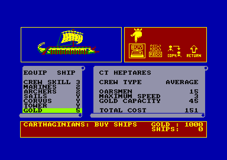 screenshot of the Amstrad CPC game Legions of death by GameBase CPC