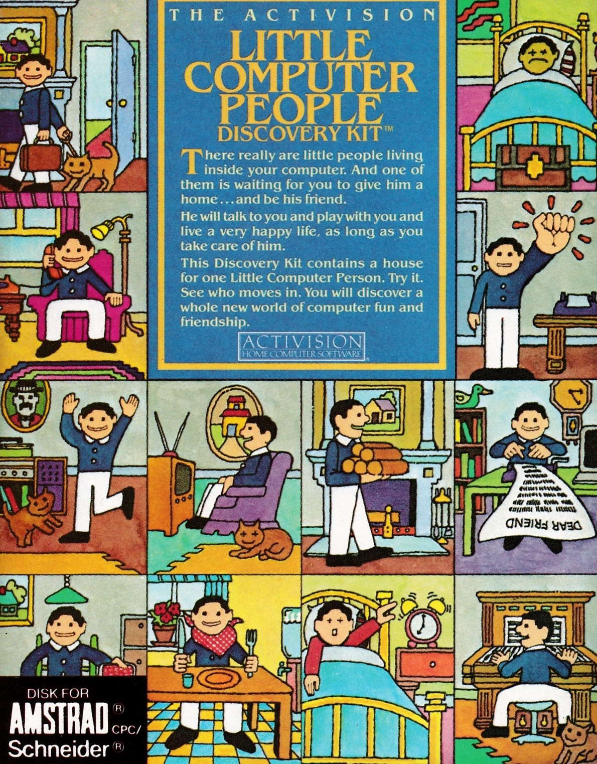 cover of the Amstrad CPC game Little Computer People  by GameBase CPC