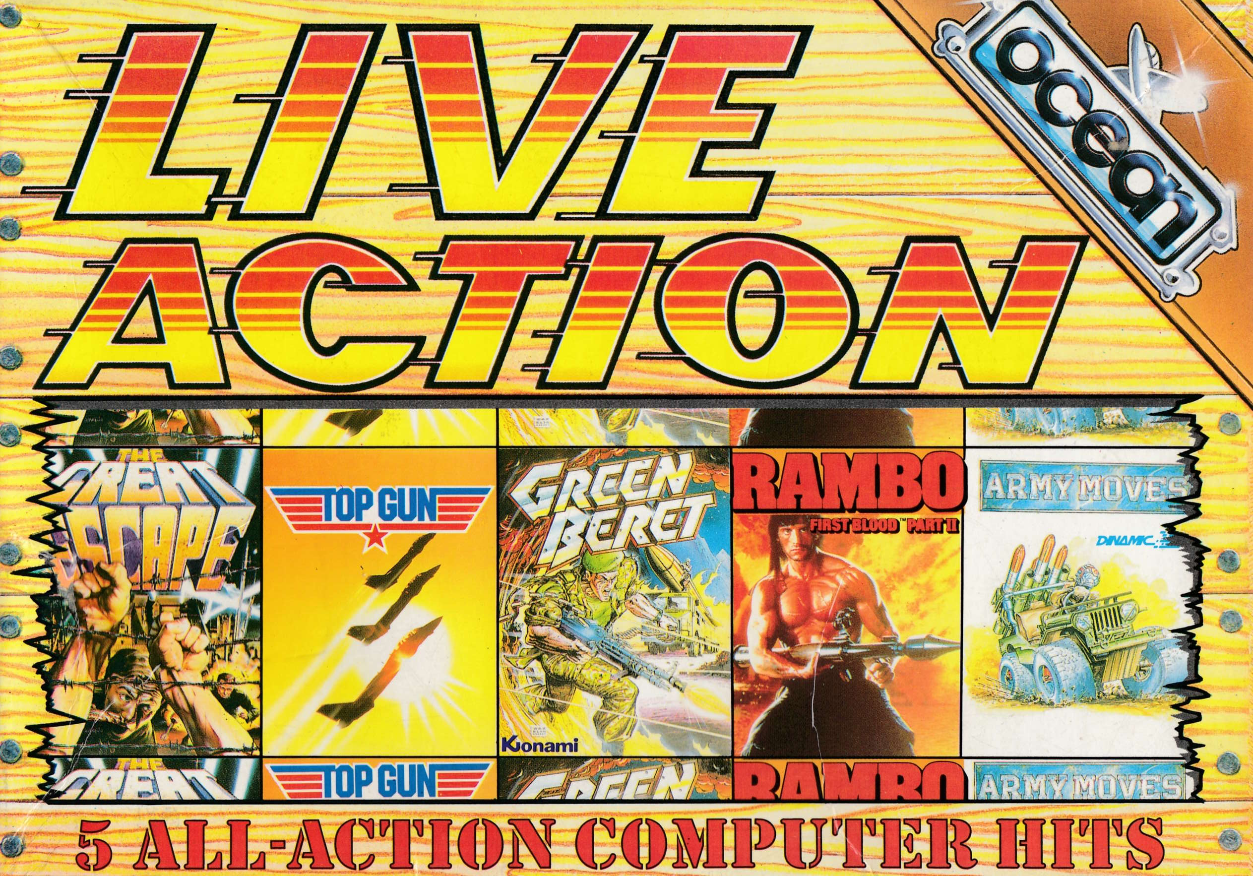 cover of the Amstrad CPC game Live Action  by GameBase CPC