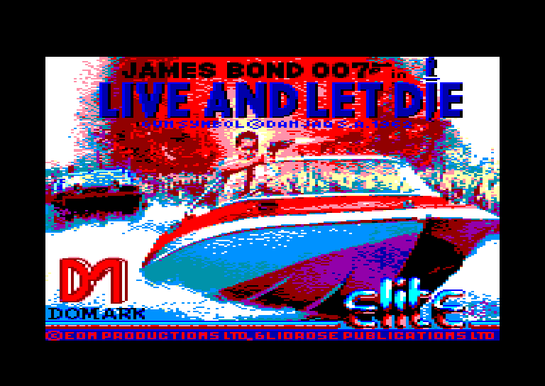 screenshot of the Amstrad CPC game Live and let die by GameBase CPC