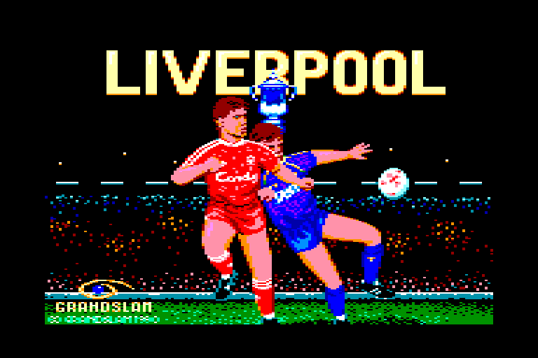 screenshot of the Amstrad CPC game Liverpool by GameBase CPC