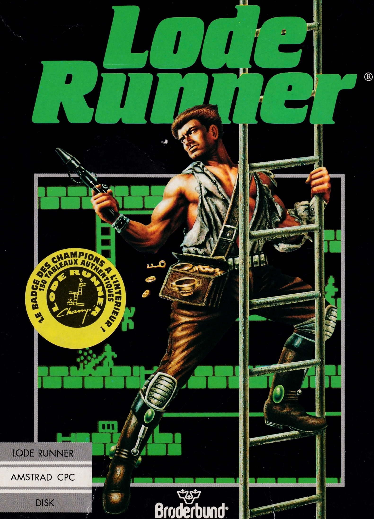 cover of the Amstrad CPC game Lode Runner  by GameBase CPC