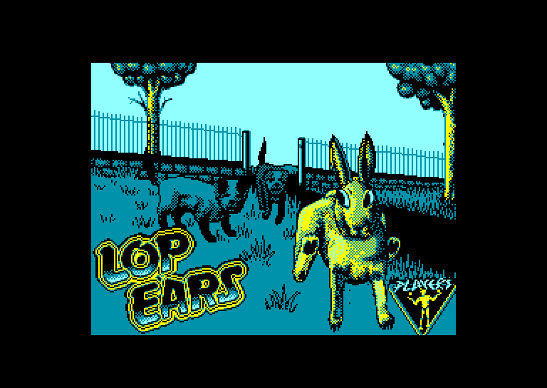 screenshot of the Amstrad CPC game Lop Ears by GameBase CPC