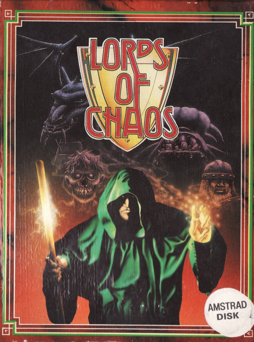screenshot of the Amstrad CPC game Lords of Chaos by GameBase CPC
