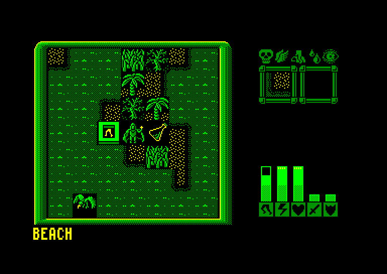 screenshot of the Amstrad CPC game Lords of Chaos - Expansion Kit One by GameBase CPC