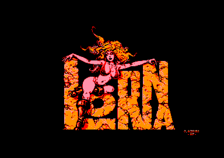 screenshot of the Amstrad CPC game Lorna by GameBase CPC
