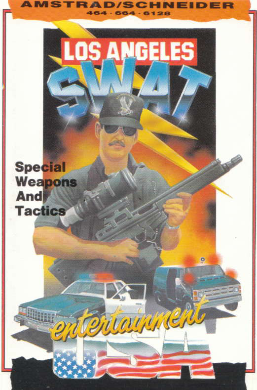 cover of the Amstrad CPC game Los Angeles SWAT  by GameBase CPC