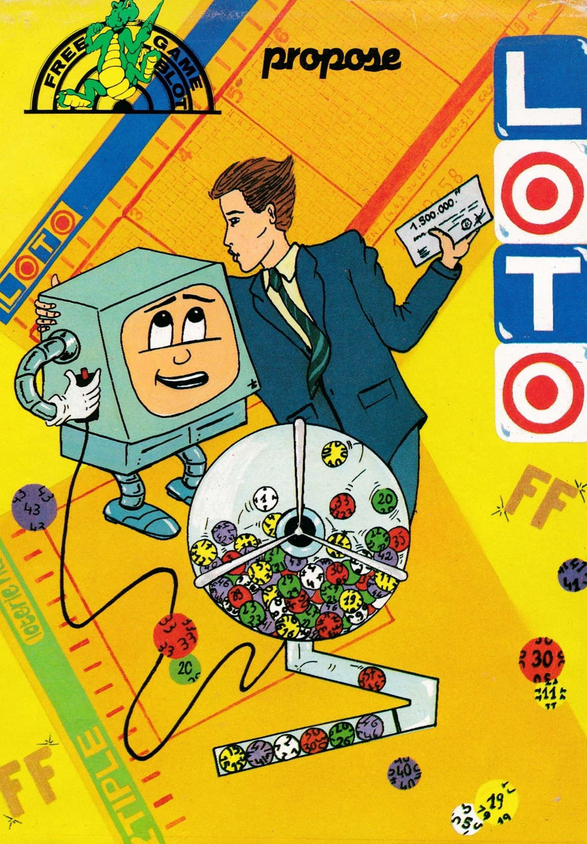 cover of the Amstrad CPC game Loto  by GameBase CPC