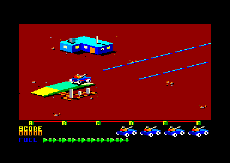 screenshot of the Amstrad CPC game M.L.M. 3D by GameBase CPC