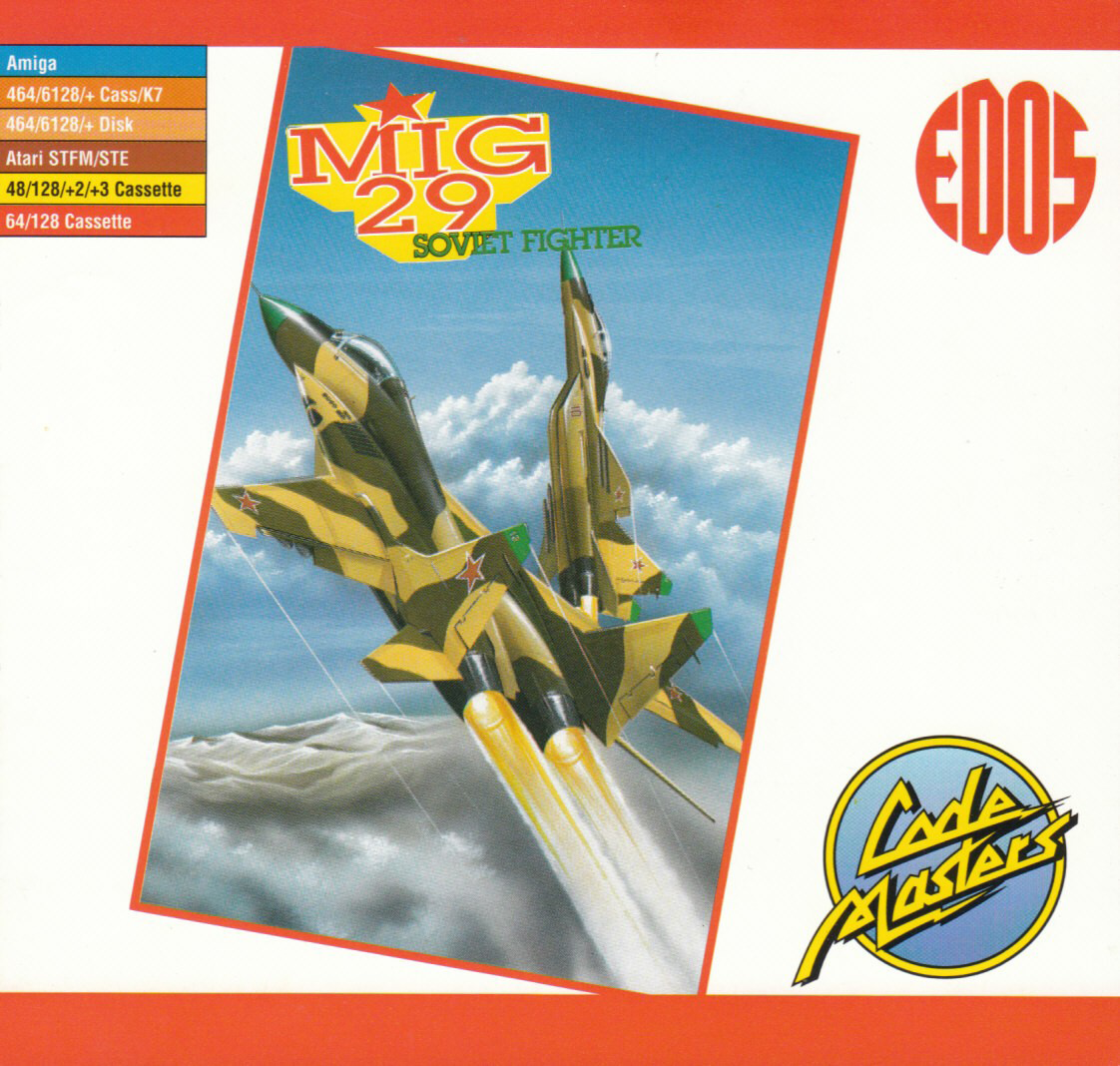 cover of the Amstrad CPC game MIG 29 Soviet Fighter  by GameBase CPC