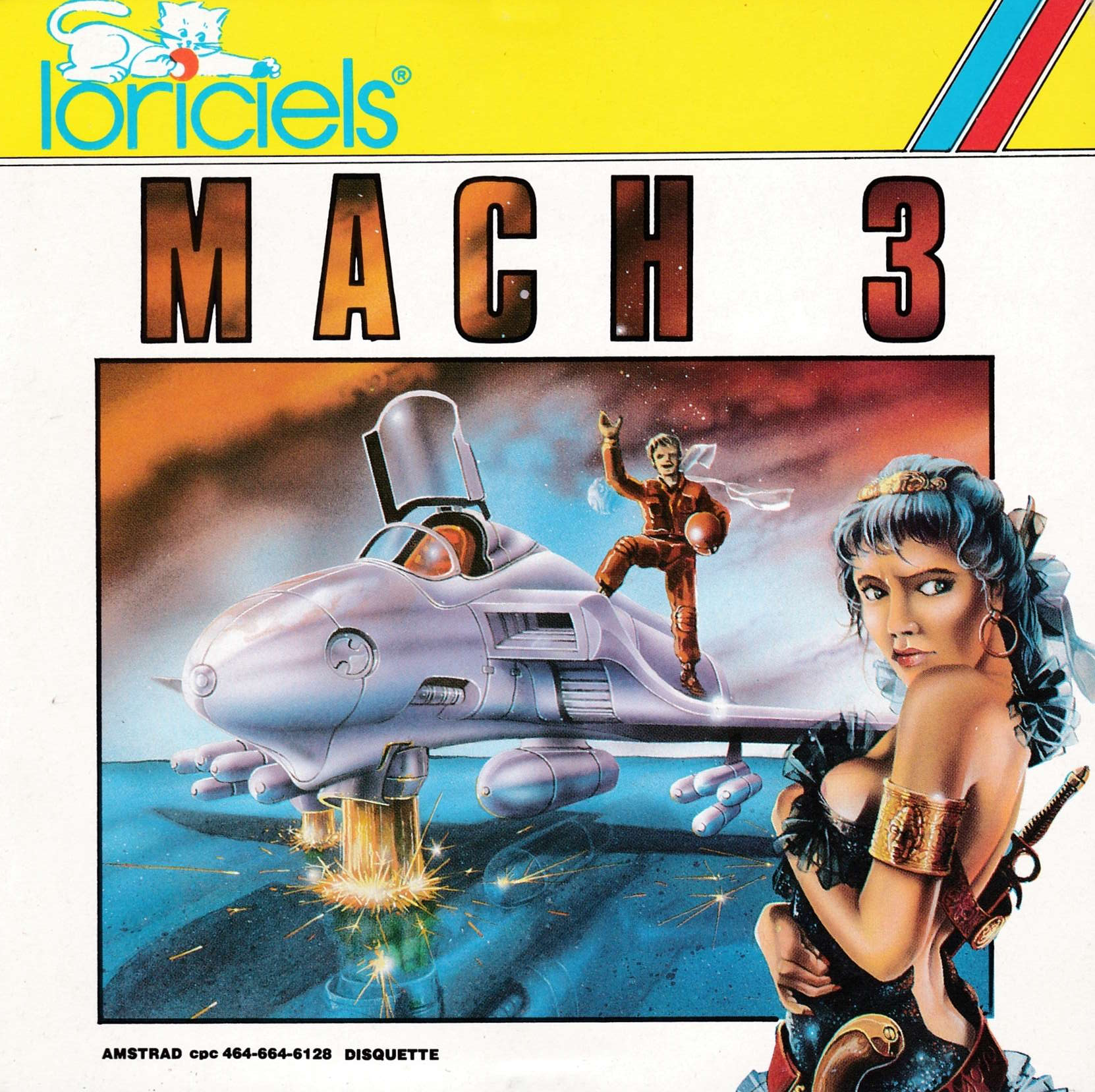 cover of the Amstrad CPC game Mach 3  by GameBase CPC