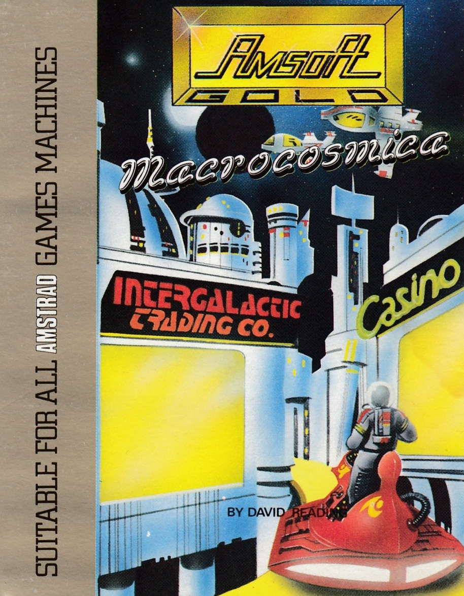 cover of the Amstrad CPC game Macrocosmica  by GameBase CPC