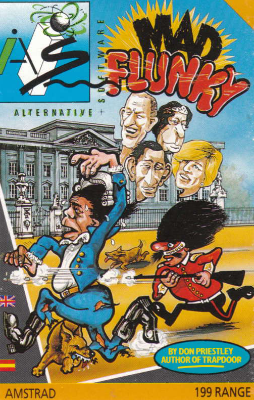 cover of the Amstrad CPC game Mad Flunky  by GameBase CPC