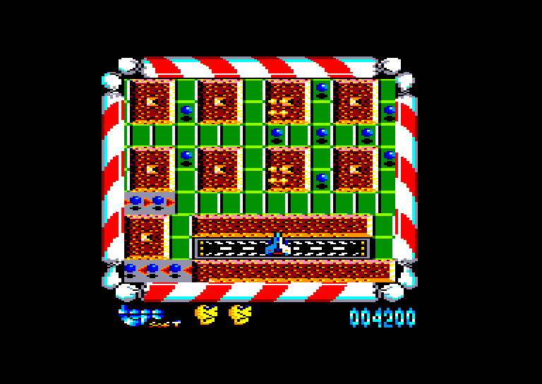 screenshot of the Amstrad CPC game Mad Mix Game by GameBase CPC