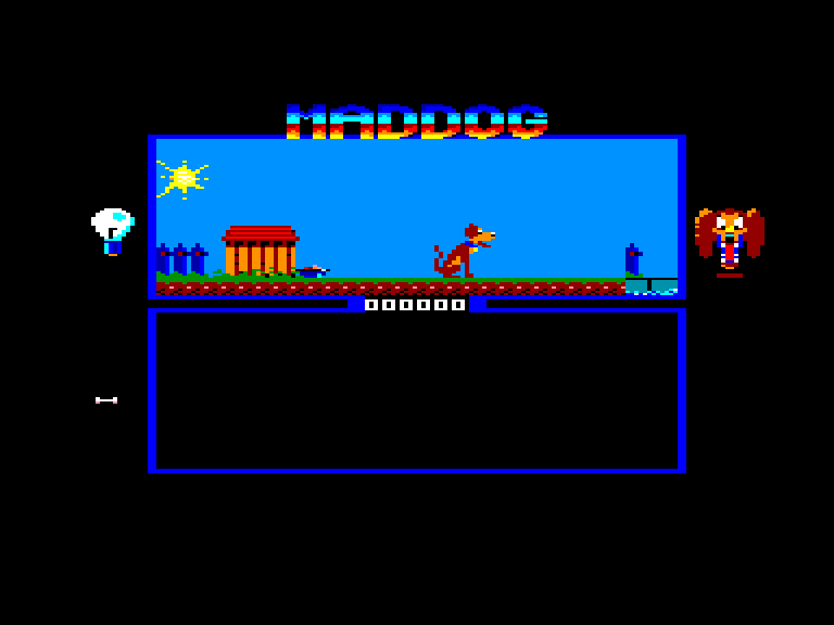 screenshot of the Amstrad CPC game Maddog by GameBase CPC