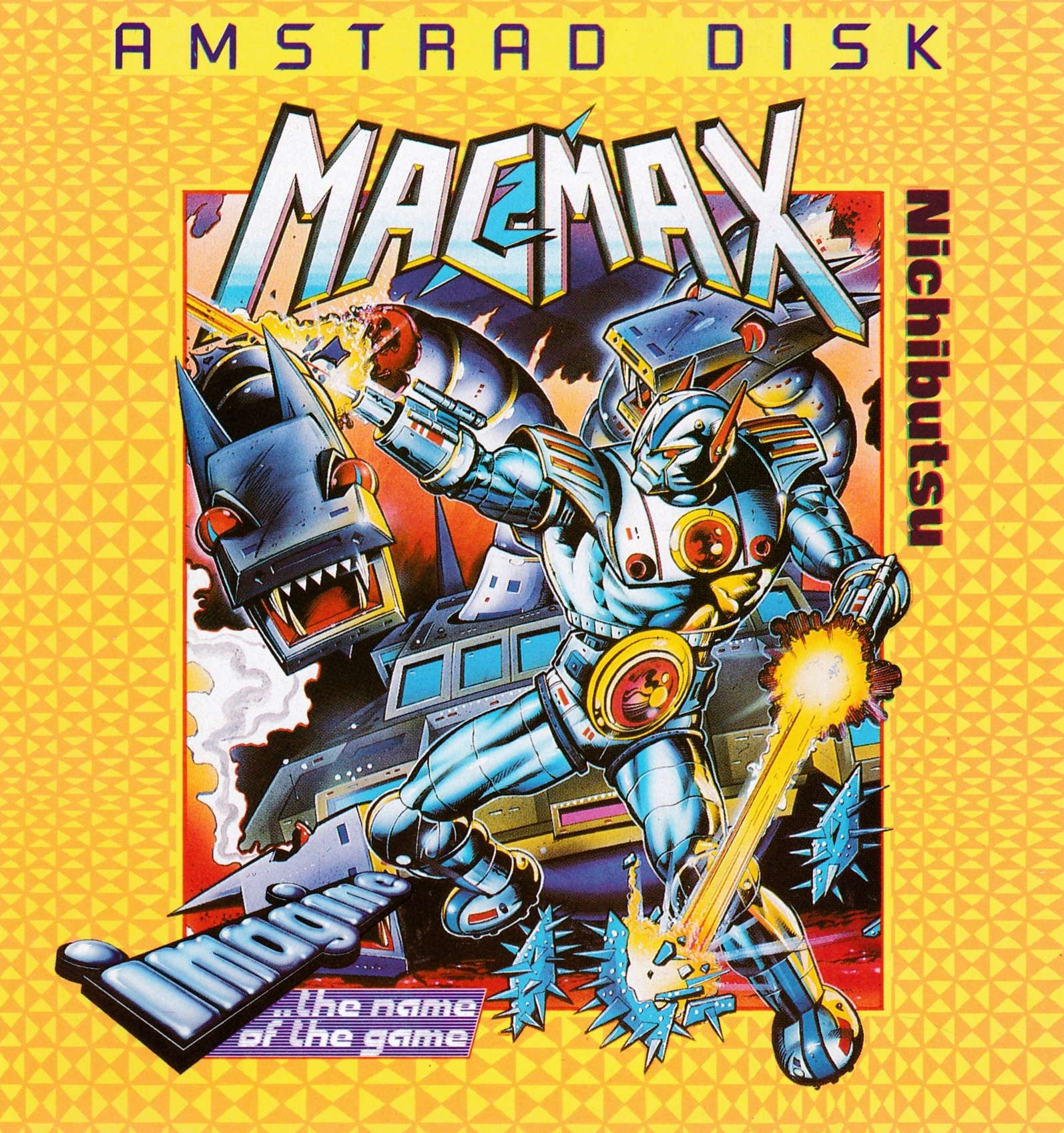 cover of the Amstrad CPC game Mag Max  by GameBase CPC