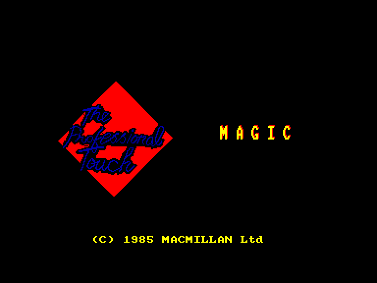 screenshot of the Amstrad CPC game Magic by GameBase CPC