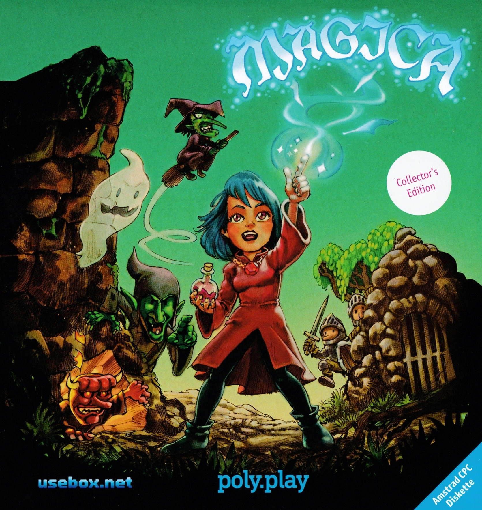 cover of the Amstrad CPC game Magica  by GameBase CPC