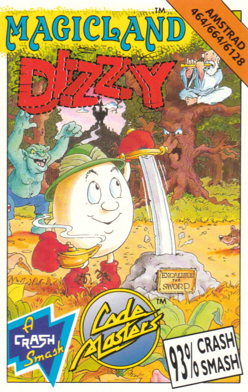 cover of the Amstrad CPC game Magicland Dizzy  by GameBase CPC