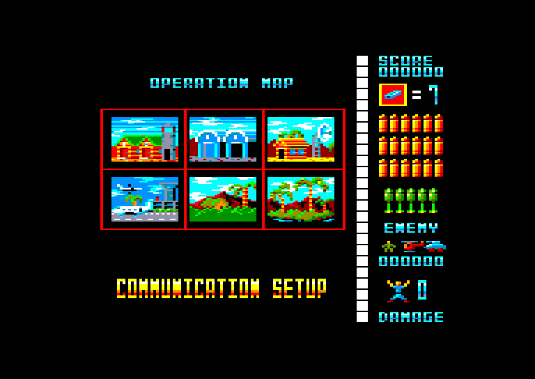 screenshot of the Amstrad CPC game Magnum Lightphaser by GameBase CPC